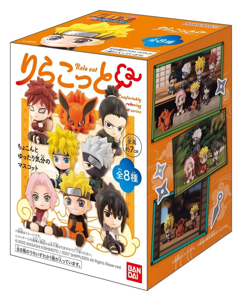 Naruto Mini Figures – Relacot Blind Box Display 7 cm 3