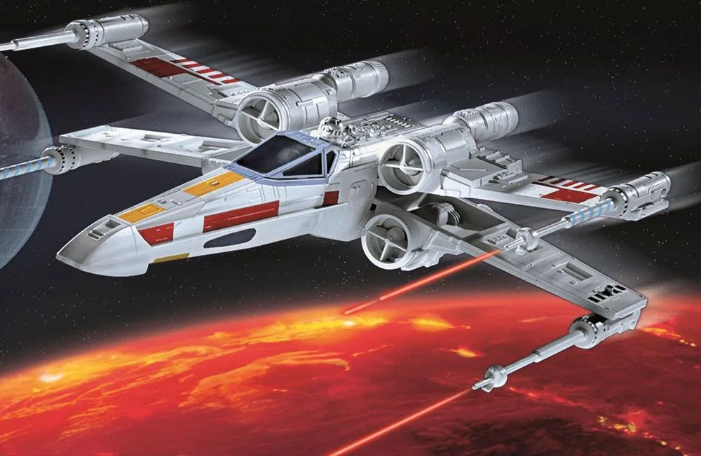 Star Wars Modellbausatz – X-wing Fighter 1:57 21,8 cm 8