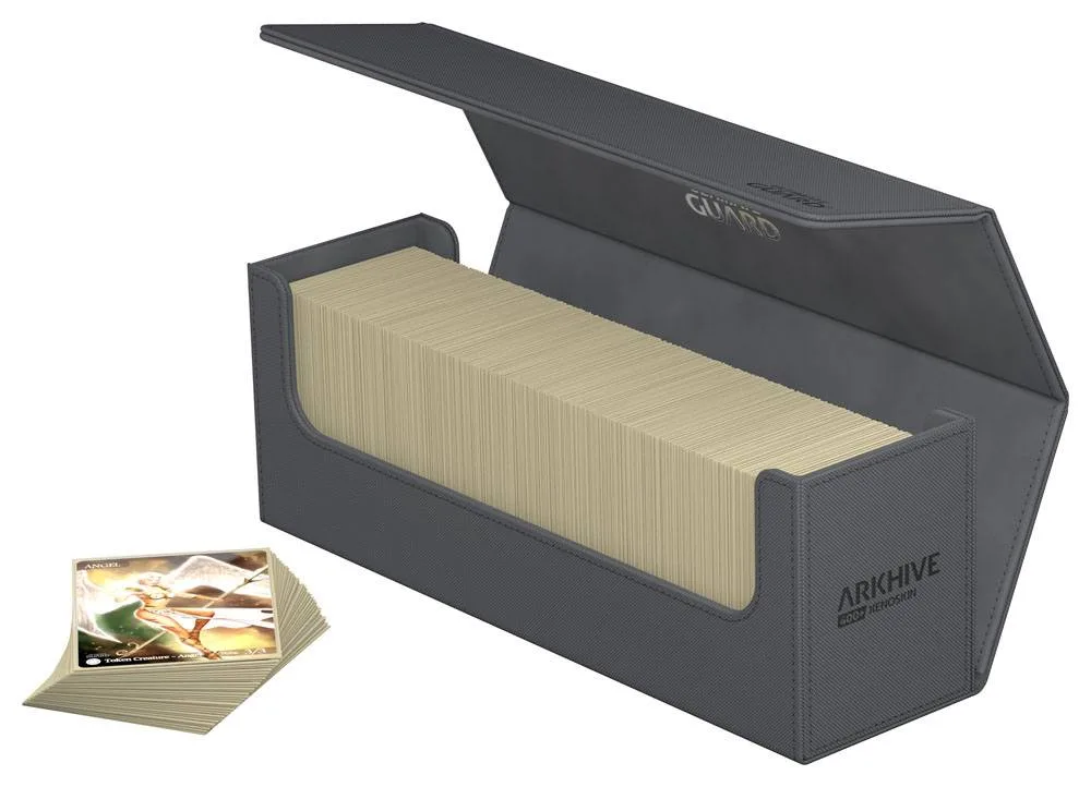 Ultimate Guard Card Storage Box – Arkhive 400+ Xenoskin Grey 2