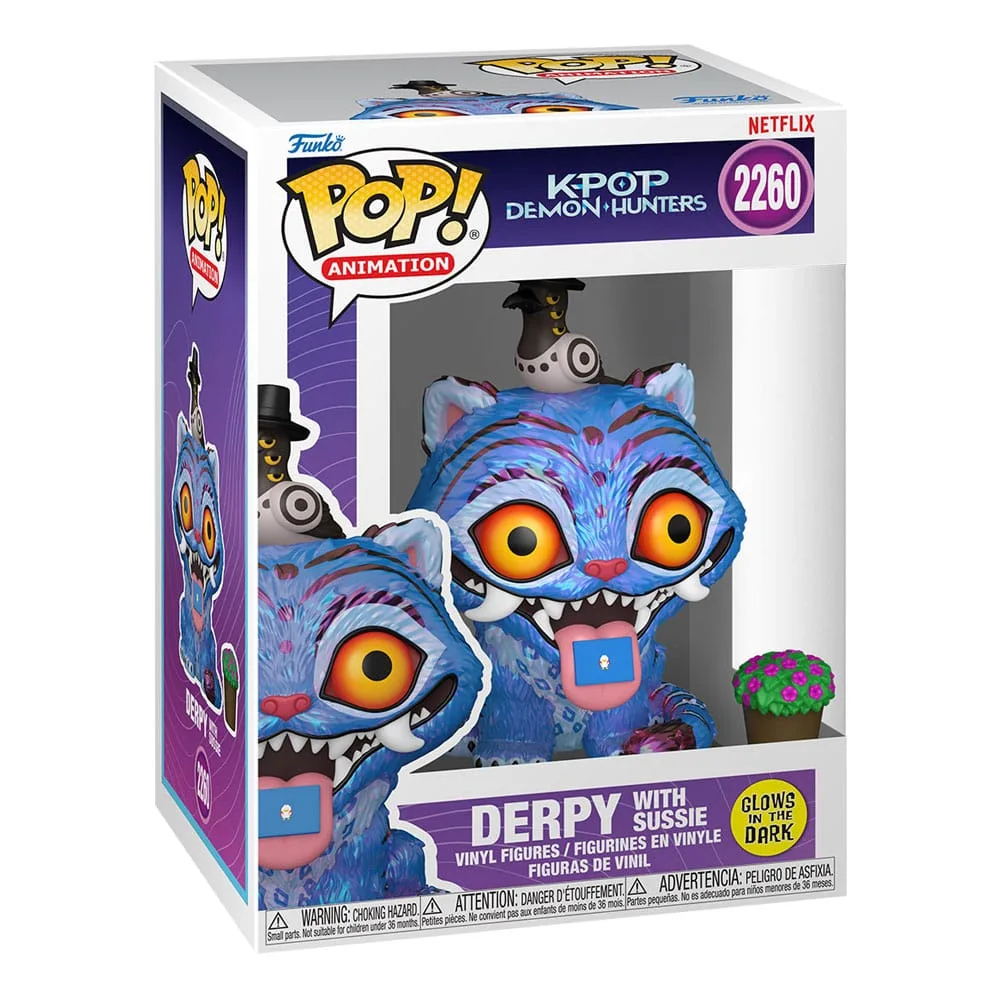 KPop Demon Hunters Funko Pop! Figur – Tiger mit Vogel 9 cm 2