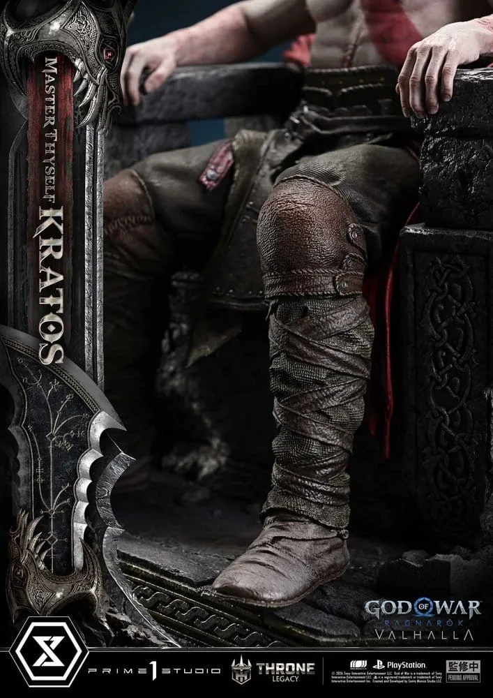 God of War Ragnarök Statue – Master Thyself Kratos 67 cm 13
