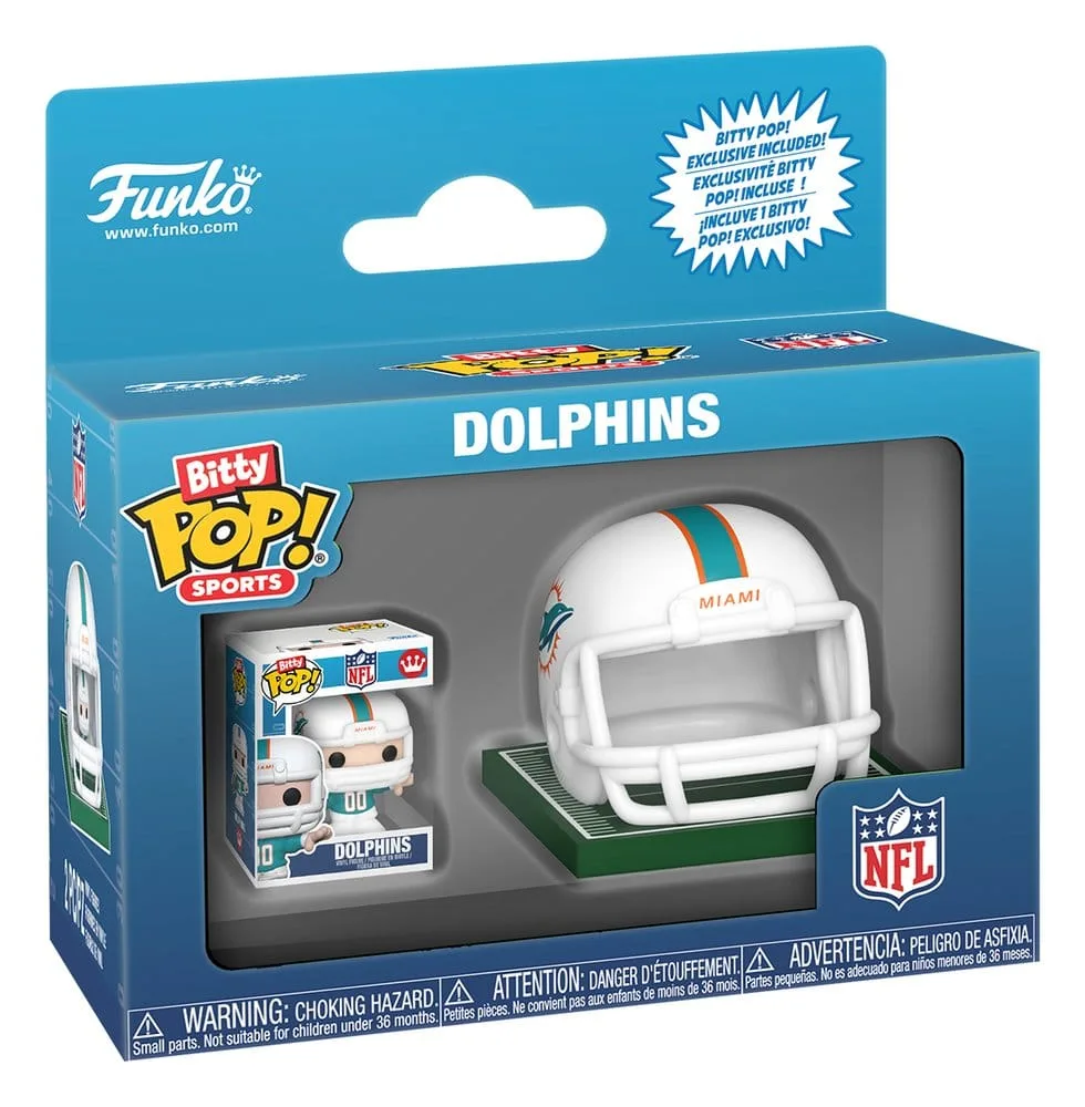 NFL Vinyl Figure Assortment – Bitty Pop Helmets AFC Series 1 3