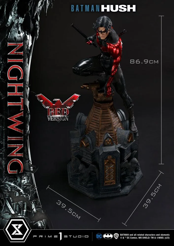 Batman Hush Statue – Nightwing Red Version 87 cm 2