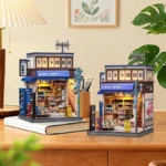 Miniature House Model Kit – Beika-cho Convenience Store 22 x 15 cm 20