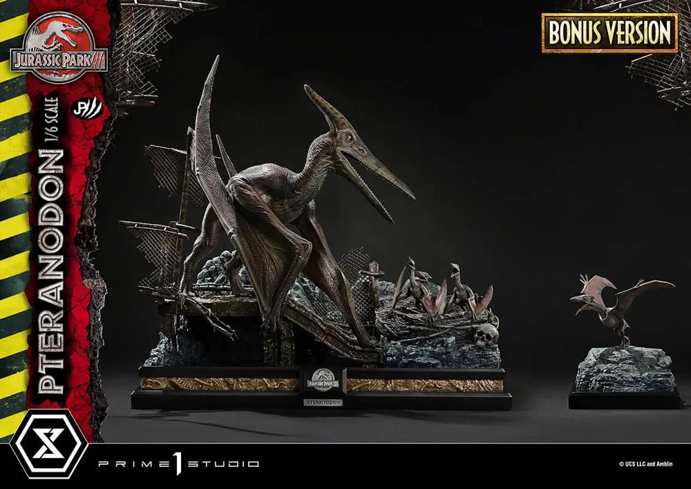 Jurassic Park III Beeld – Pteranodon Bonus Version 68 cm 6