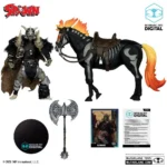 Spawn Actionfigur – Bloodaxe mit Pferd Gold Label 18 cm 2
