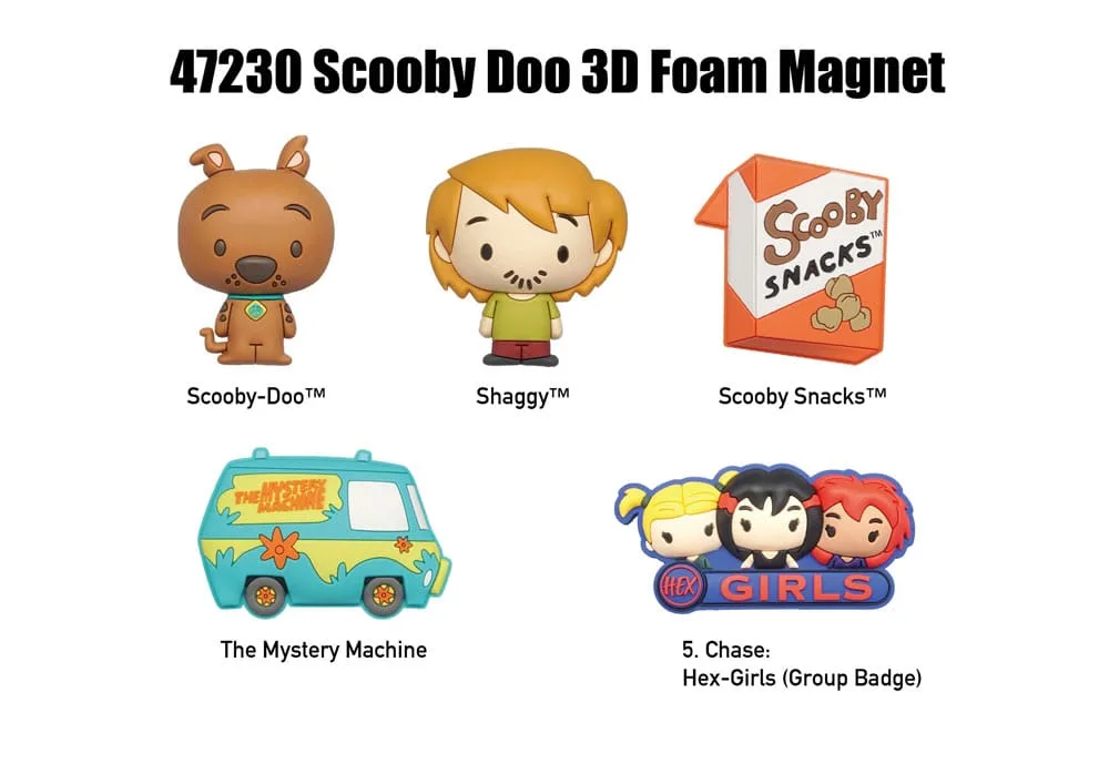 Scooby-Doo Magnet Blind Bags – Series 1 Display of 12