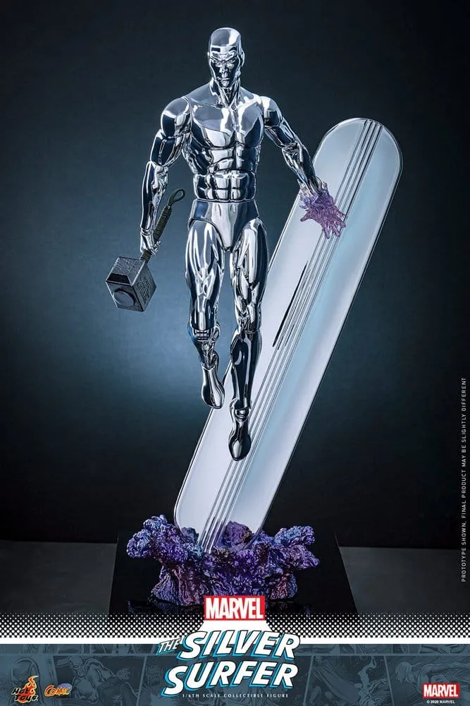 Marvel Action Figure – Silver Surfer 1/6 Scale 32 cm 12