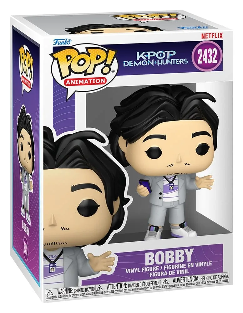 KPop Demon Hunters Vinyl Figure – Funko Pop Bobby 9 cm 2