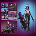Arcane Action Figure – Fractured Jinx 1/6 28 cm 23