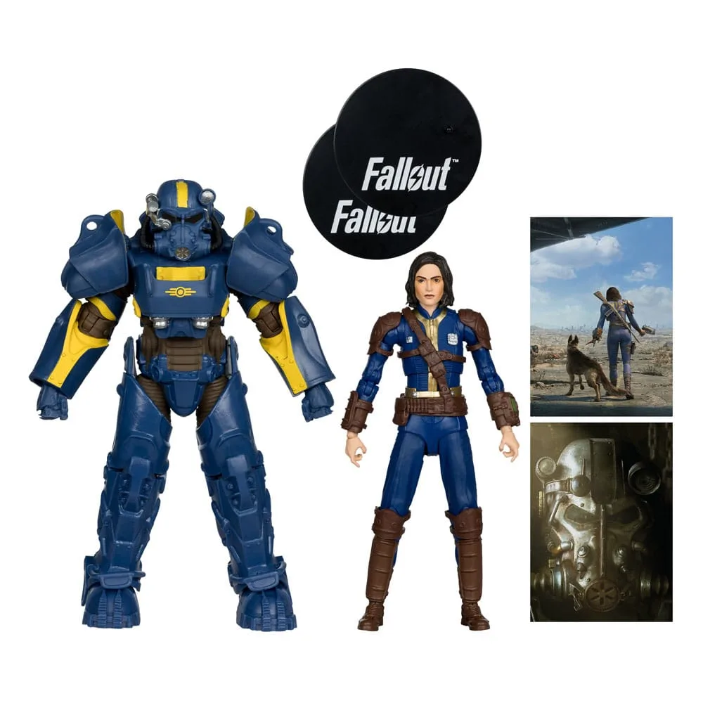 Fallout 4 Action Figures – T-60 Vault Tec & Sole Survivor 2-Pack 18 cm 2