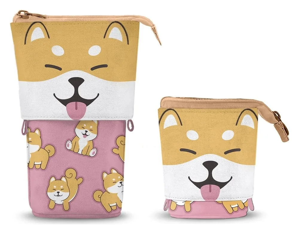 Oh My Pop Pencil Case – Shiba Pink 17 cm