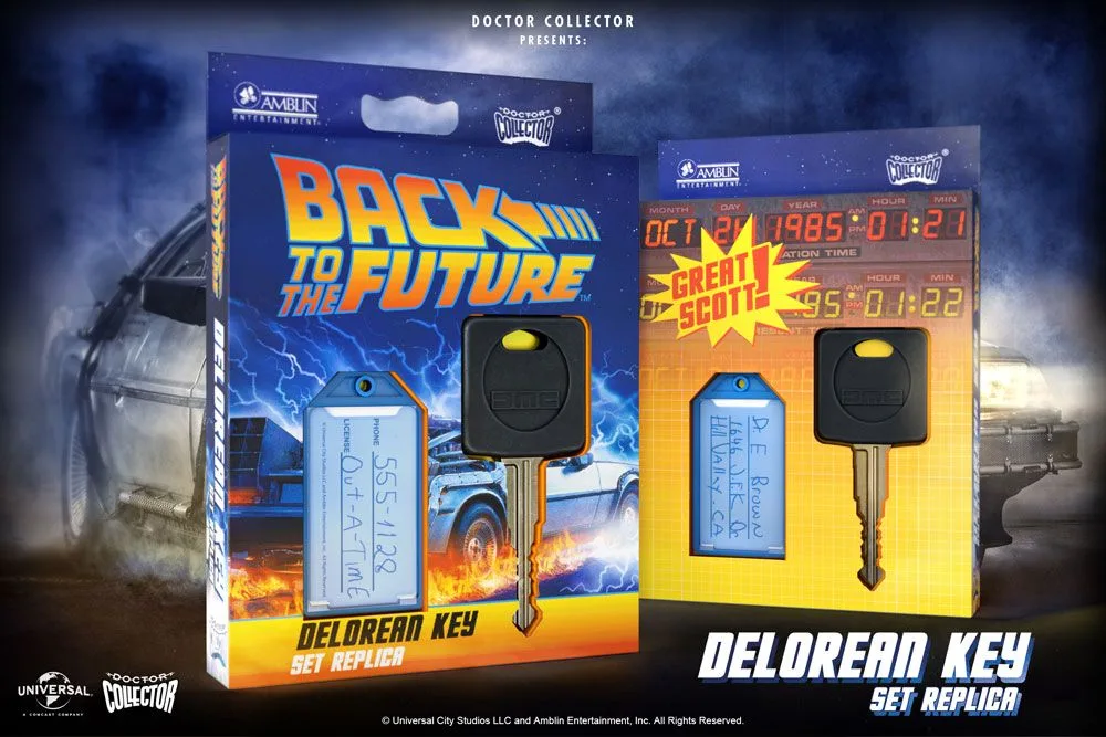 Back to the Future Replica – DeLorean Key 1:1
