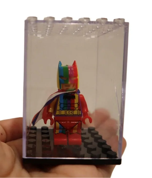 Evoretro Display Case – Single Stackable Acrylic 69 x 47 x 47 mm 3