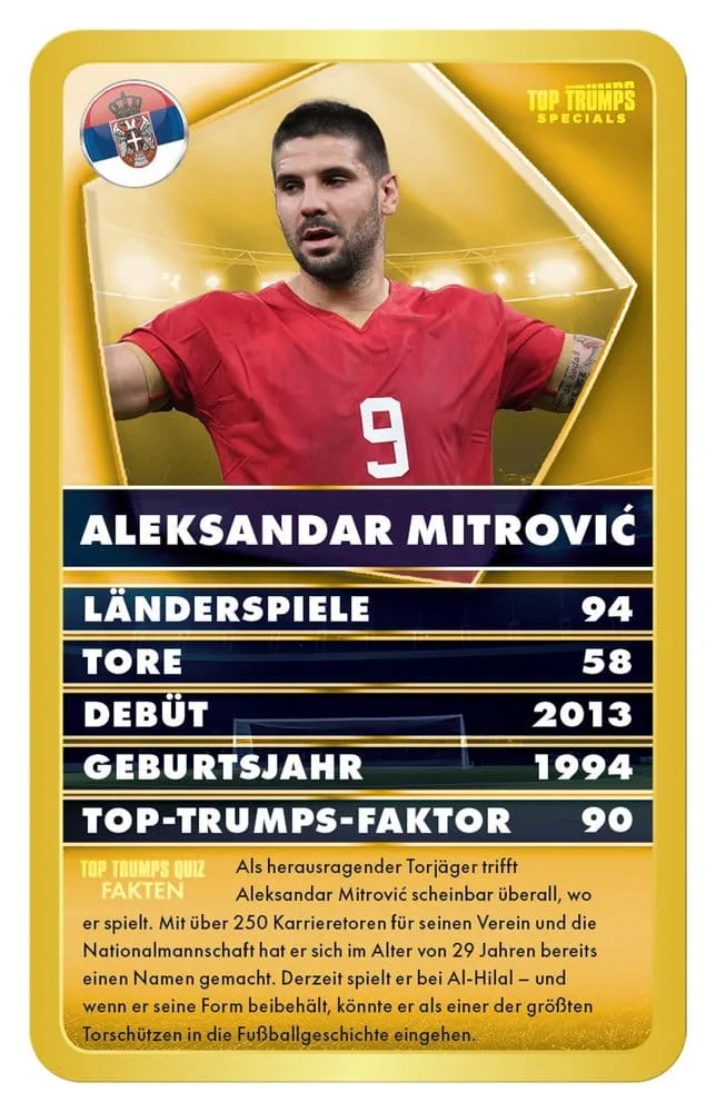 World Football Stars 6 Card Game – German Top Trumps 4