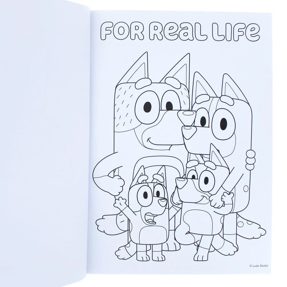 Bluey Kleurboek – Met 18 Stickers A4 5