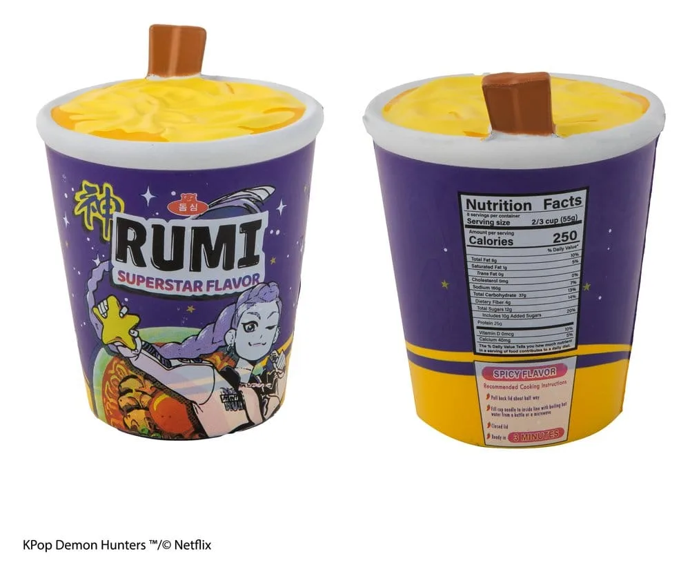 KPop Demon Hunters Squishy Figure – Rumi Superstar Flavor Noodles 2