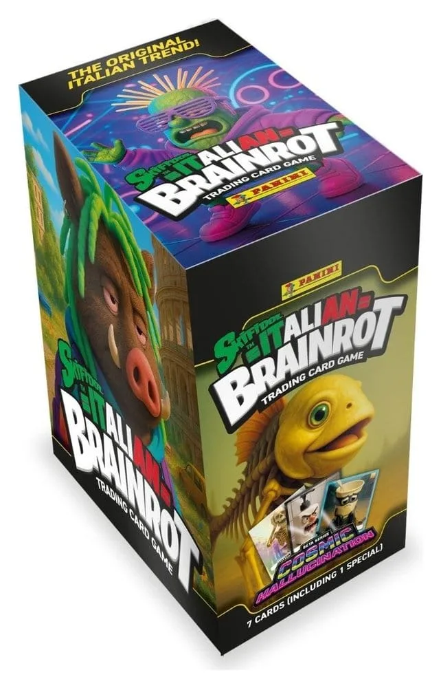 Italian Brainrot Trading Cards – Series 2 English 24-Pack Display