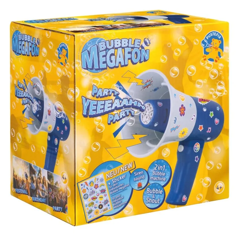 Pustefix Bubble Megaphone – 4-Piece Assortment 5
