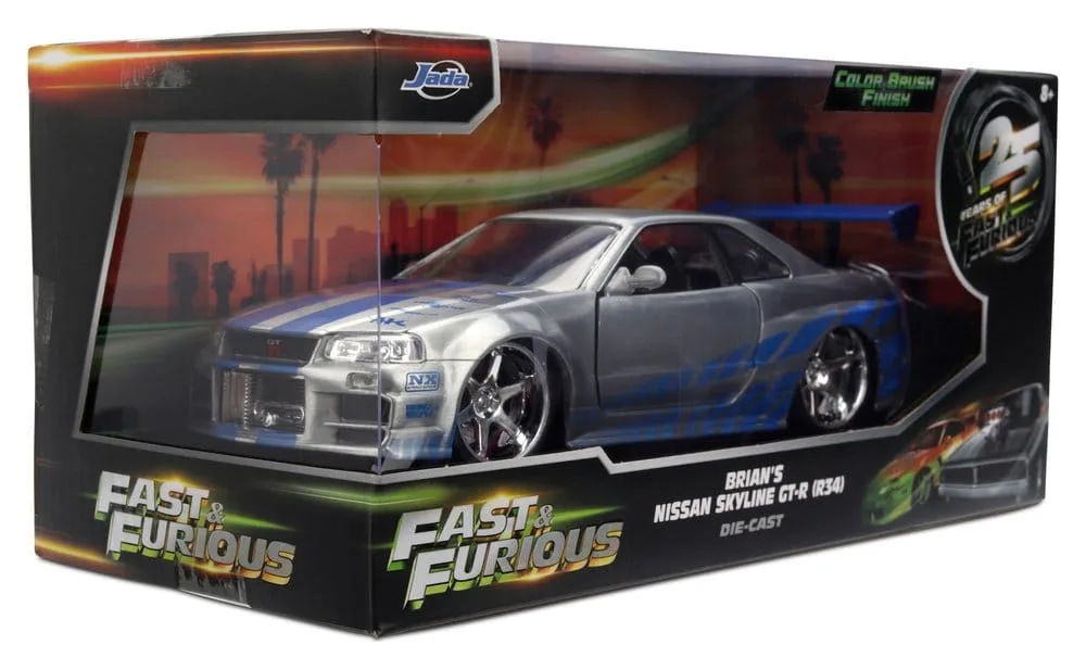 Fast & Furious Diecast – Anniversary Nissan Skyline 19 cm 13