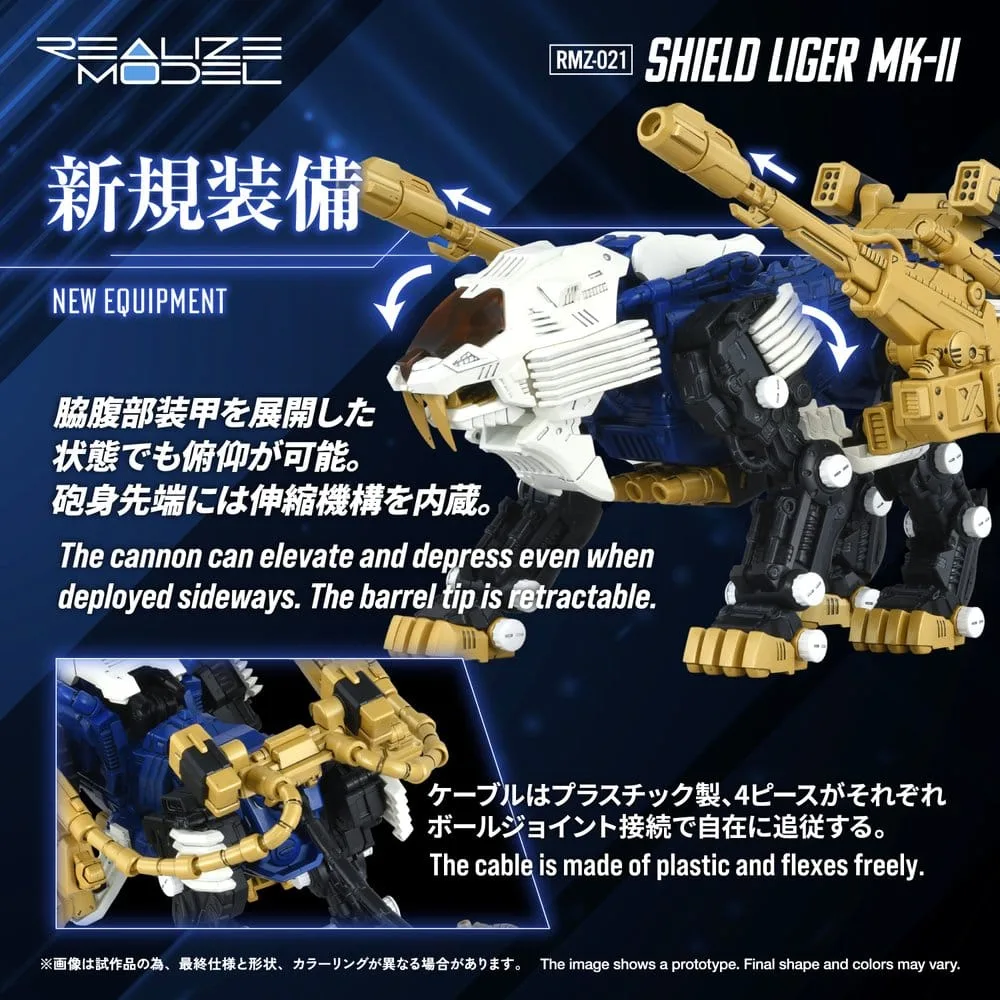 Zoids Model Kit – RMZ-021 Shield Liger MK-2 1/100 25 cm 6