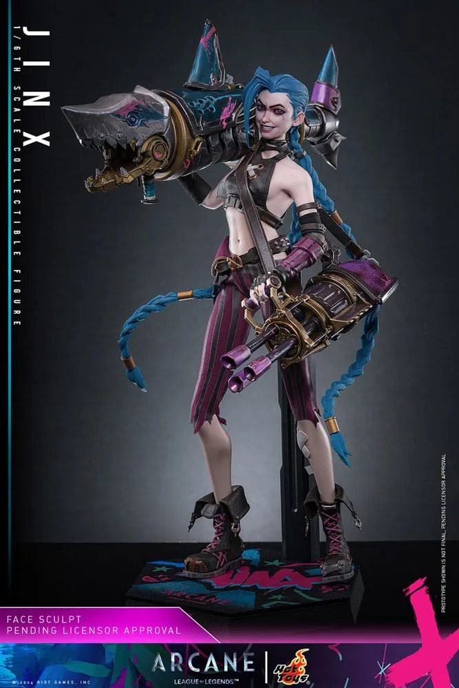 Arcane Action Figure – Jinx 1/6 Scale 27 cm 5