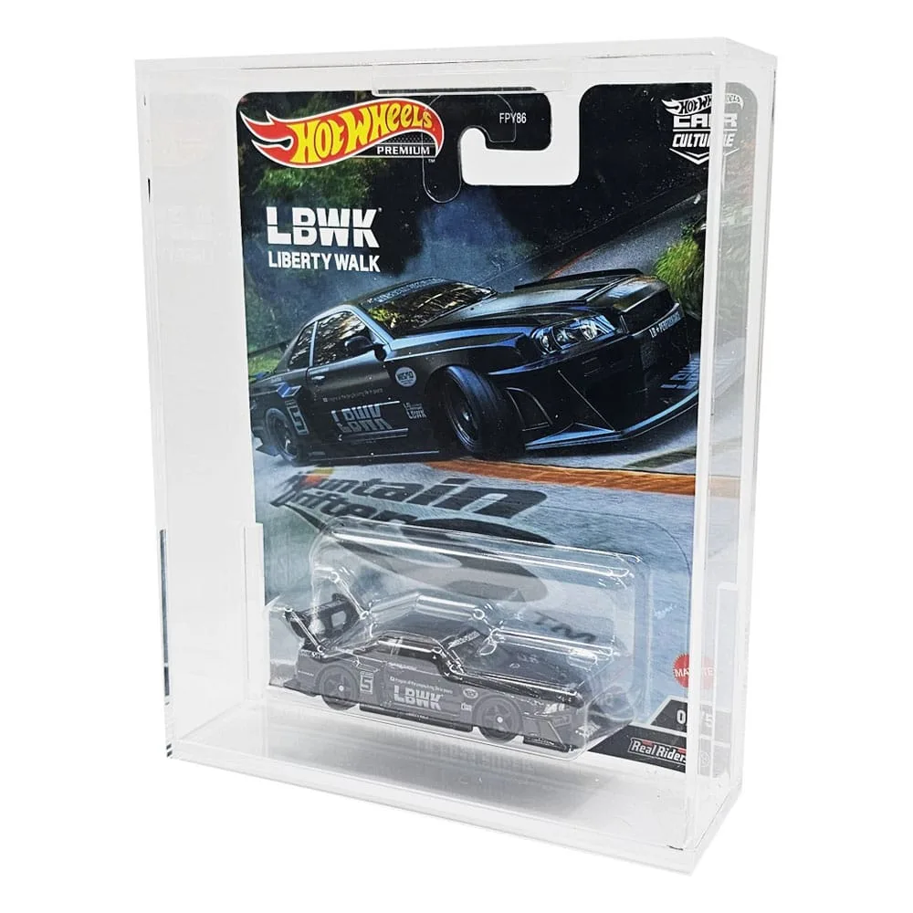 Hot Wheels Acrylic Cases – Premium 2-Pack