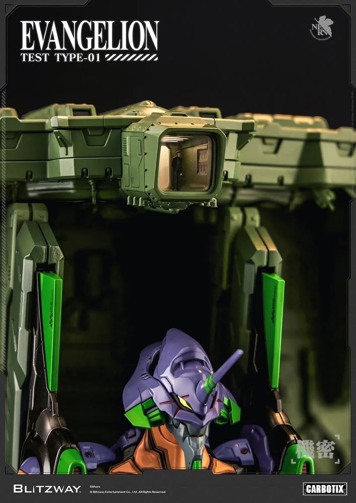 Evangelion Actiefiguur – Carbotix Unit-01 Test Type DX 33 cm 20