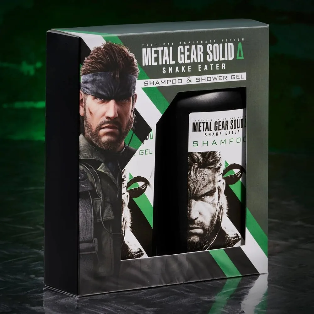 Metal Gear Solid Gift Set – Shower Gel & Shampoo