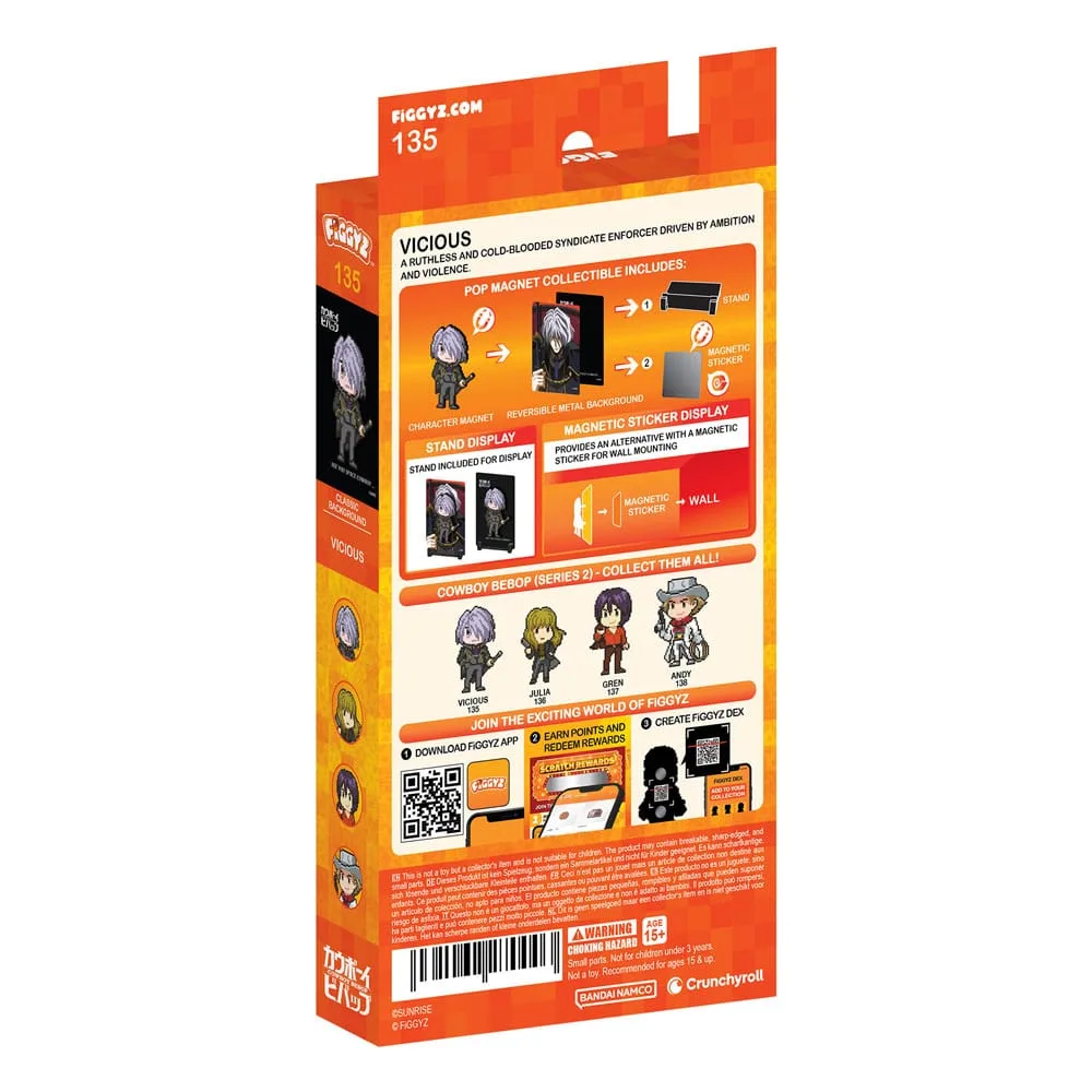 Cowboy Bebop Magnetic Collectible – FiGGYZ Vicious 11 cm 4