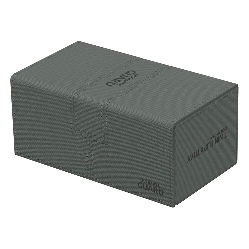 Ultimate Guard Deck Box – Twin Flip’n’Tray 200+ Xenoskin Grey 2