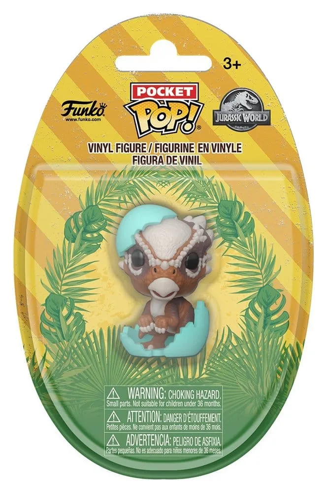 Jurassic World Vinyl Figures – Pocket Pop! Egg Display of 16 2 cm 7