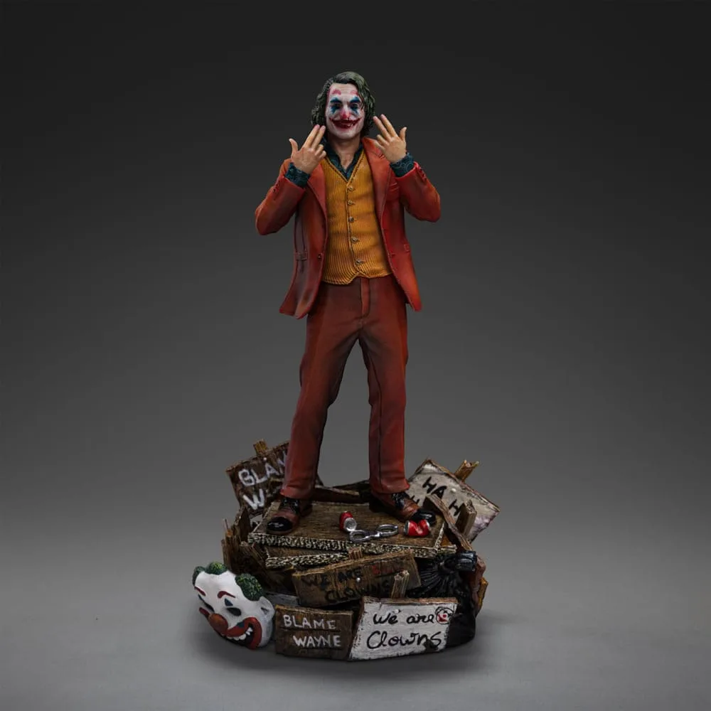 DC Comics Statue – Joker Arthur Fleck Art Scale Deluxe 1/10 19 cm 11