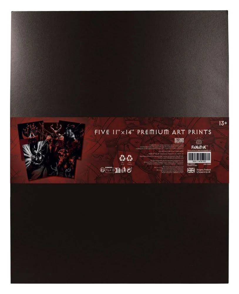 Diablo Art Print Set – Five Limited Edition Prints 36 x 28 cm 7