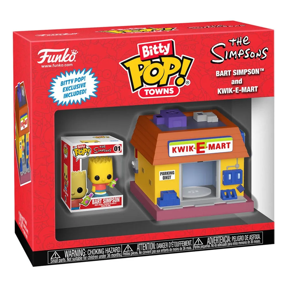 The Simpsons Vinyl Figure – Bitty Pop Town Kwik-E-Mart 2.5 cm 3