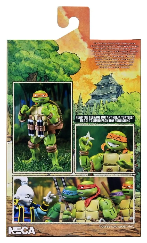TMNT x Usagi Yojimbo Action Figure – Ultimate Michelangelo 17.8 cm 2