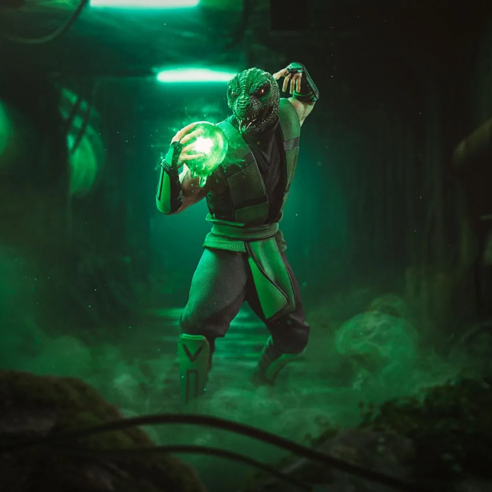 Mortal Kombat Statue – Reptile Art Scale 20 cm 9
