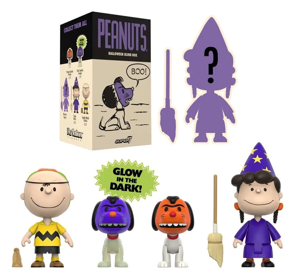 Peanuts Action Figure Display – Blind Box Wave 7 12-Pack 2