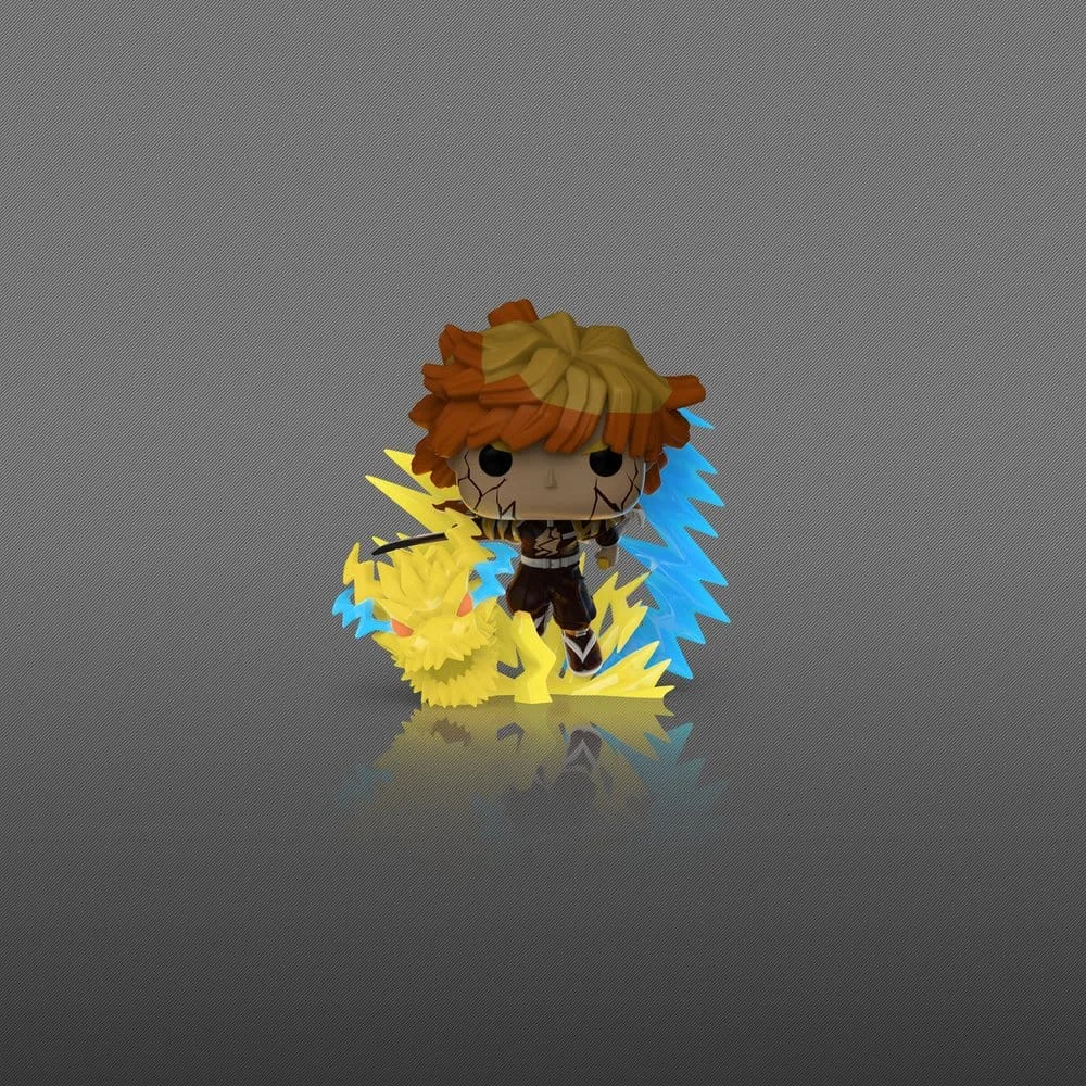 Demon Slayer Vinyl Figures – Zenitsu Premium Pop 9 cm Set of 3 3