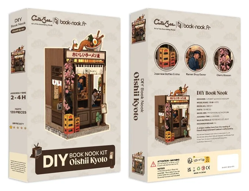 Miniature House Model Kit – CuteBee Oishii Kyoto 22 x 13 cm 10