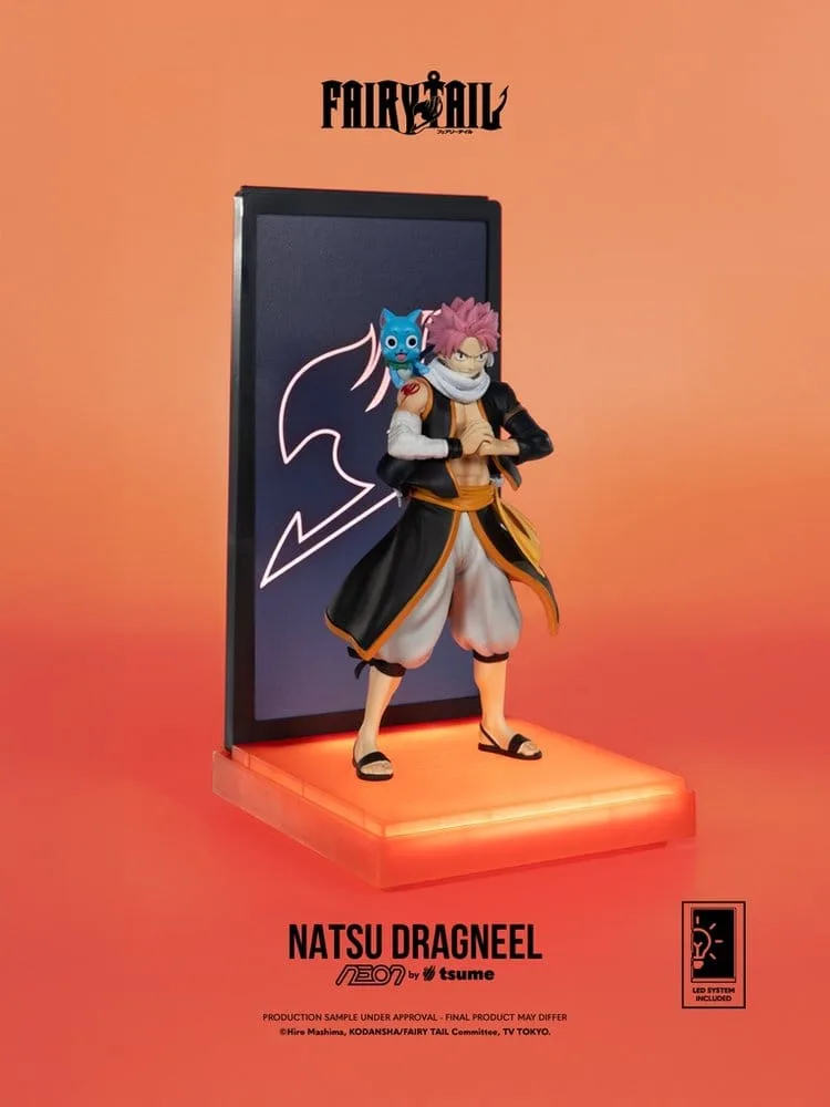 Fairy Tail beeld – NEON Natsu Dragneel 1/9 25 cm 4
