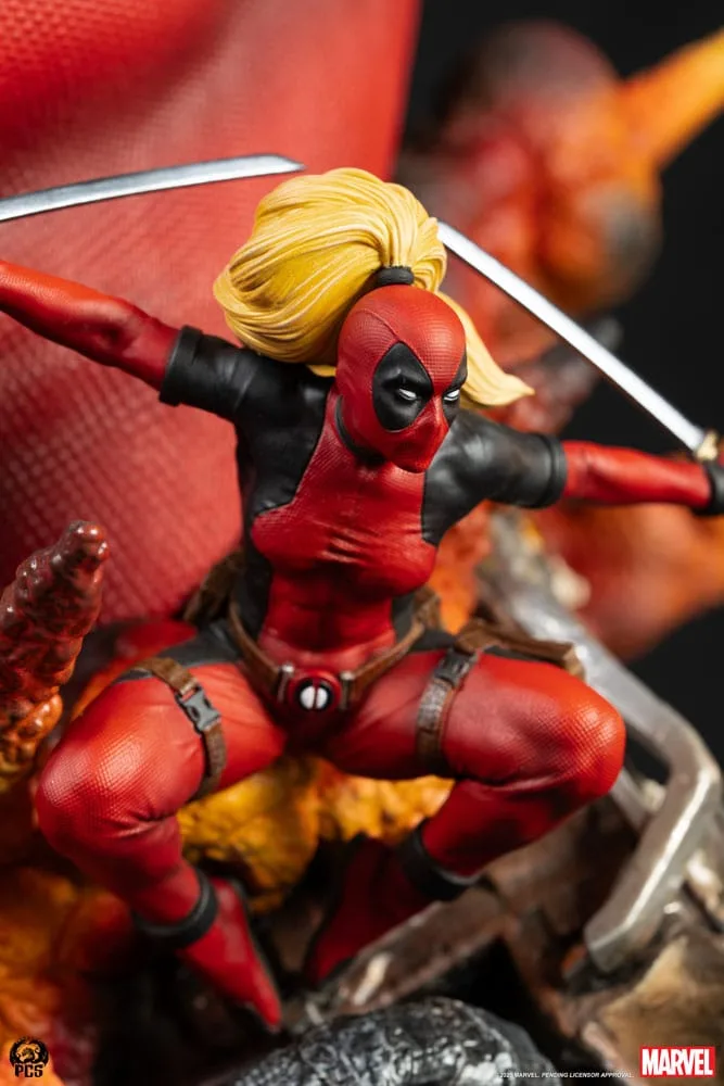 Marvel Fine Art Bust – Deadpool Corps Diorama 42 cm 14