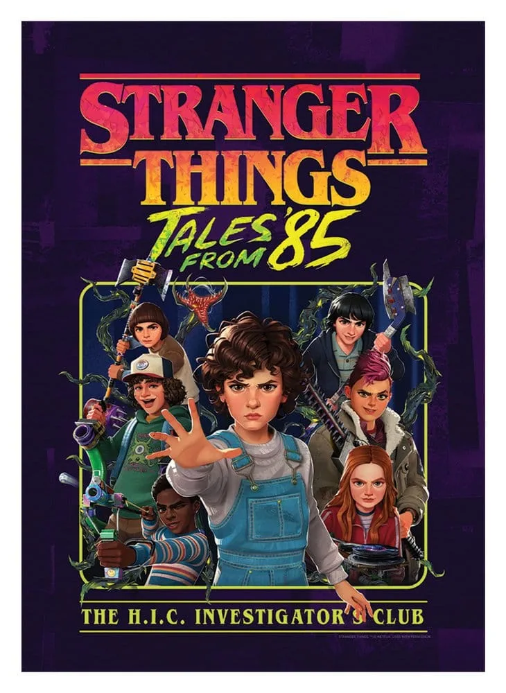 Stranger Things Art Print – Tales from ’85 42 x 29.7 cm 1