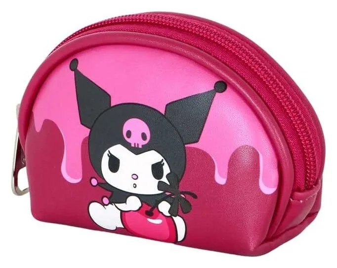 Sanrio Coin Purse – Kuromi Cherry 12 cm
