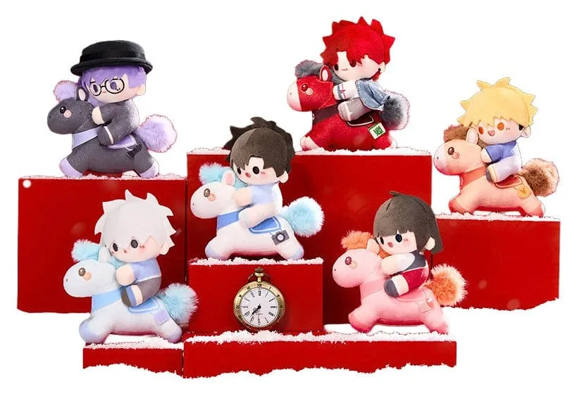 Link Click Plush Display – Ride on Dreams 6 Blind Boxes 13 cm