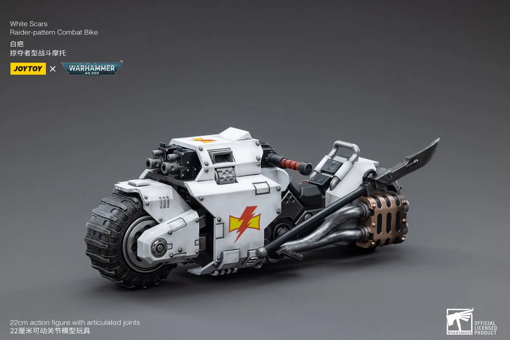 Warhammer 40K Vehicle – White Scars Raider Combat Bike 22 cm 18