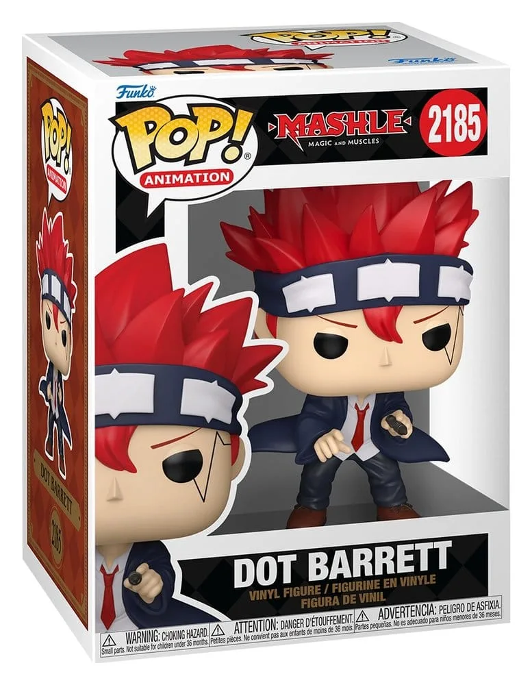 Mashle Vinyl Figure Set – Dot Barrett with Chase 9 cm 3