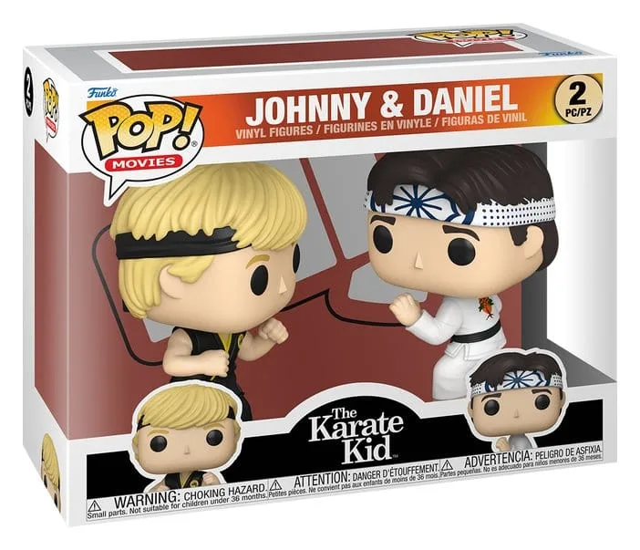 Karate Kid Funko Pop! Figurenset – Johnny & Daniel 2er-Set 9 cm 2
