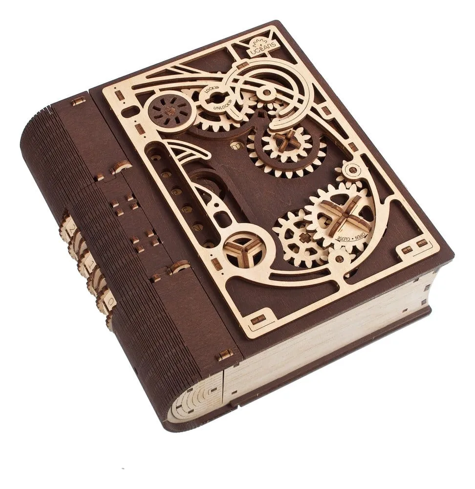 Ugears Wooden Model Kit – Book of Secrets 9