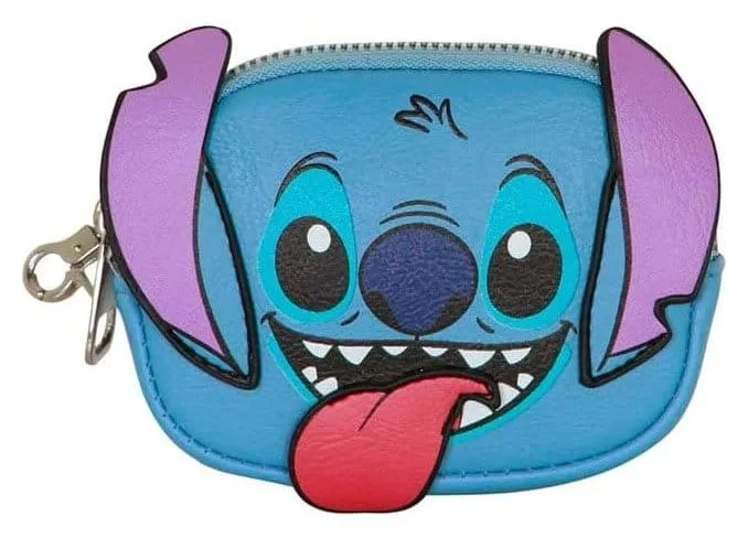 Lilo & Stitch Coin Purse – Blue Tongue Design 9 x 12 x 2 cm